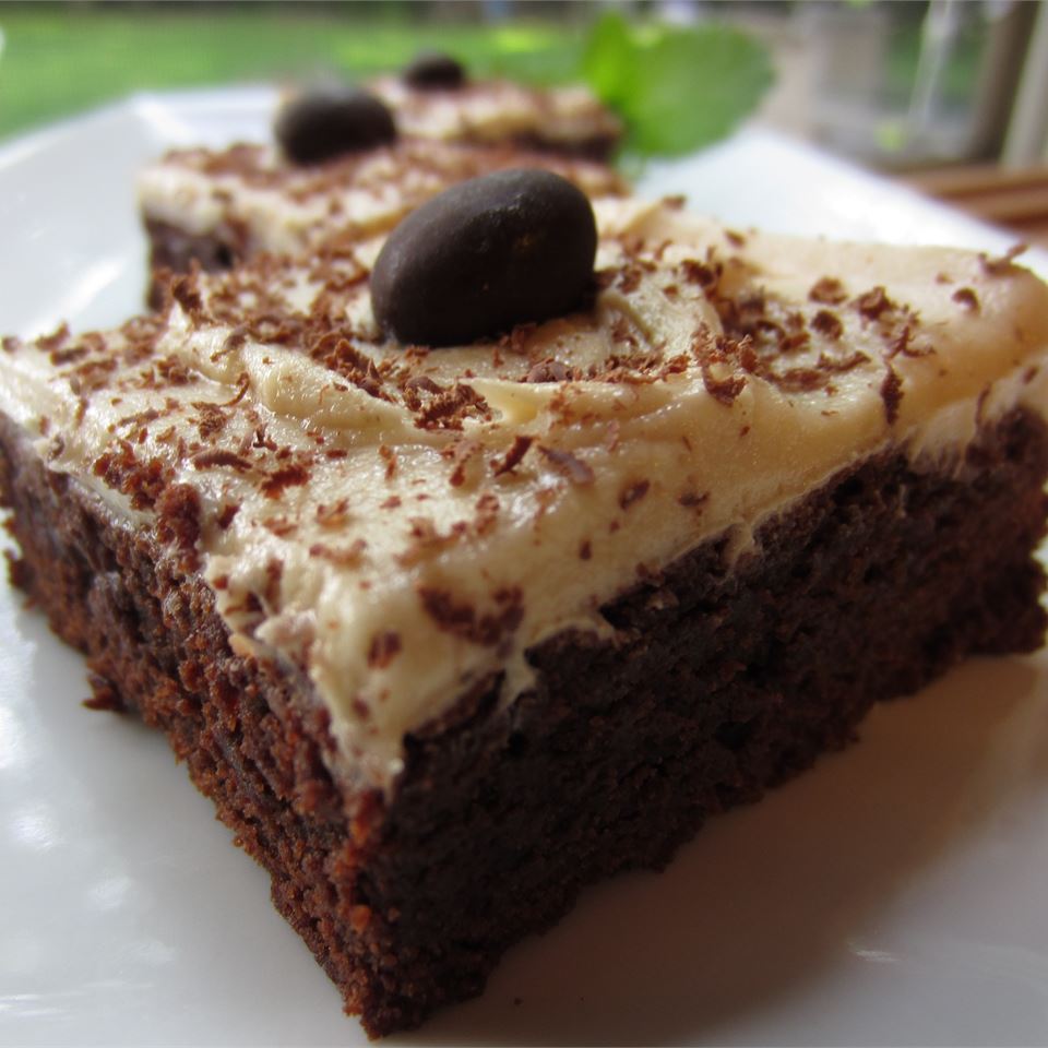 Mocha Brownies with Coffee Frosting_image