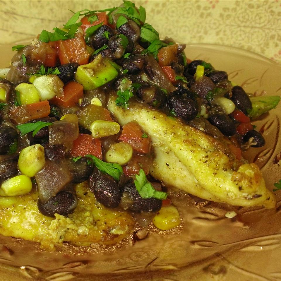 Fiesta Chicken and Black Beans Recipe Allrecipes