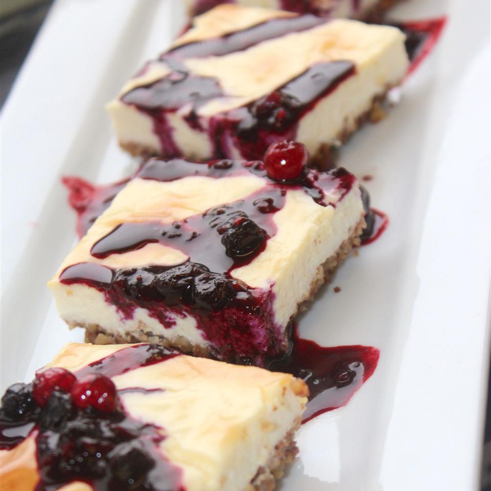 Keto Berry Pecan Cheesecake Bars Recipe Allrecipes