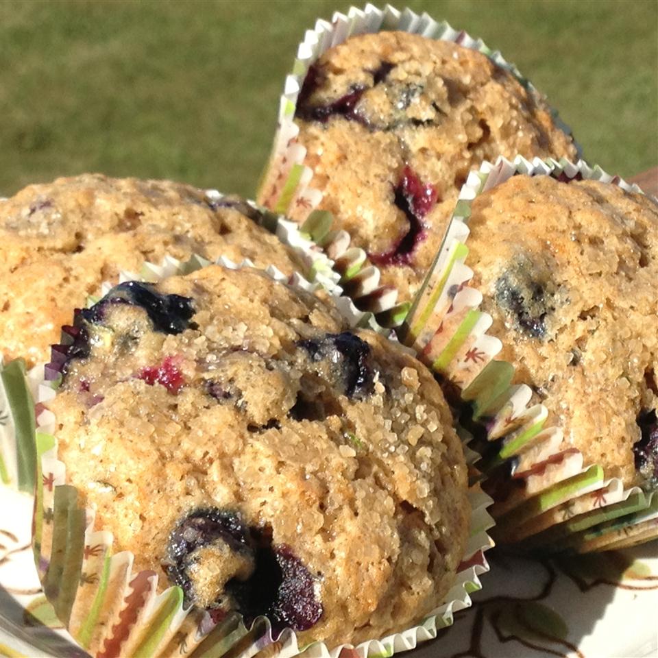 Blueberry Zucchini Muffins_image