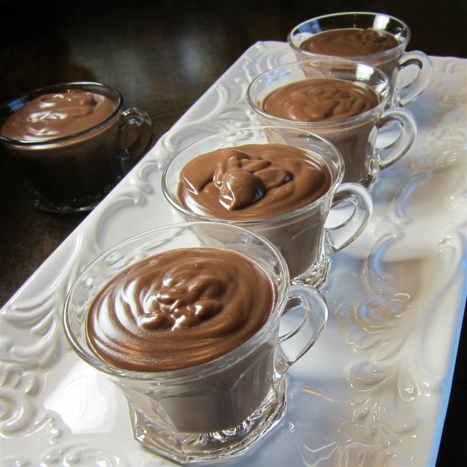 Chocolate Cornstarch Pudding_image