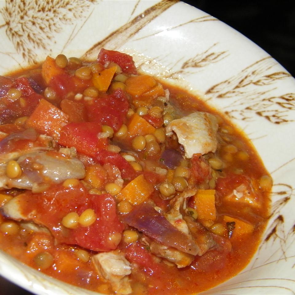 Chicken and Lentils image