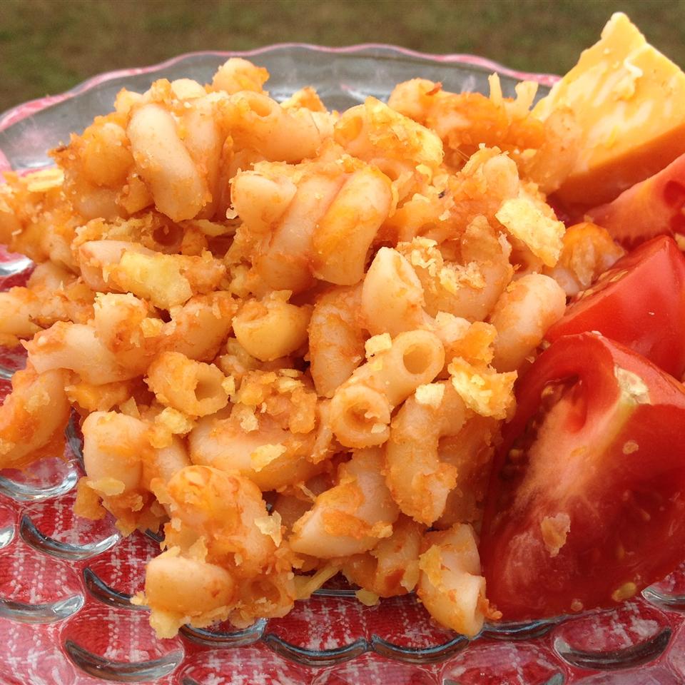 Baked Macaroni and Cheese with Tomato_image