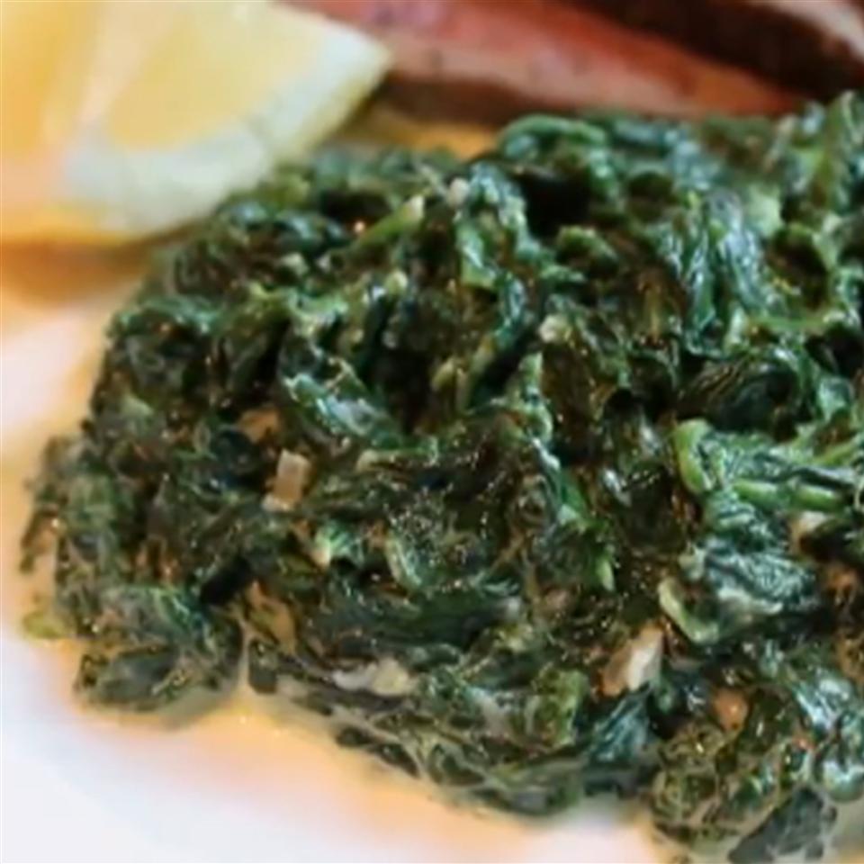 Fast and Easy Creamed Spinach image
