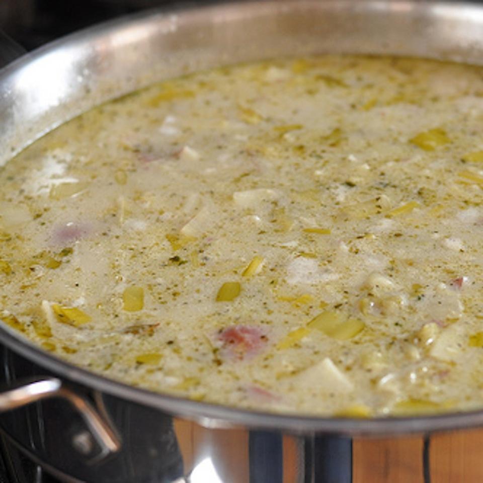 Real Potato Leek Soup Recipe - Allrecipes.com
