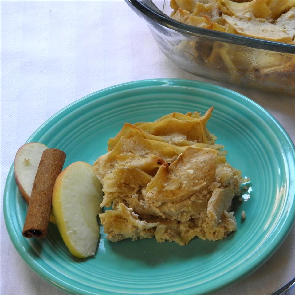 Traditional Apple Noodle Kugel image