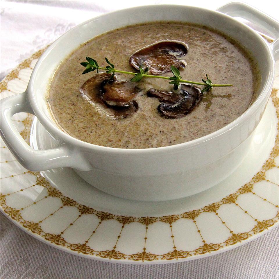 Chef John's Creamy Mushroom Soup_image