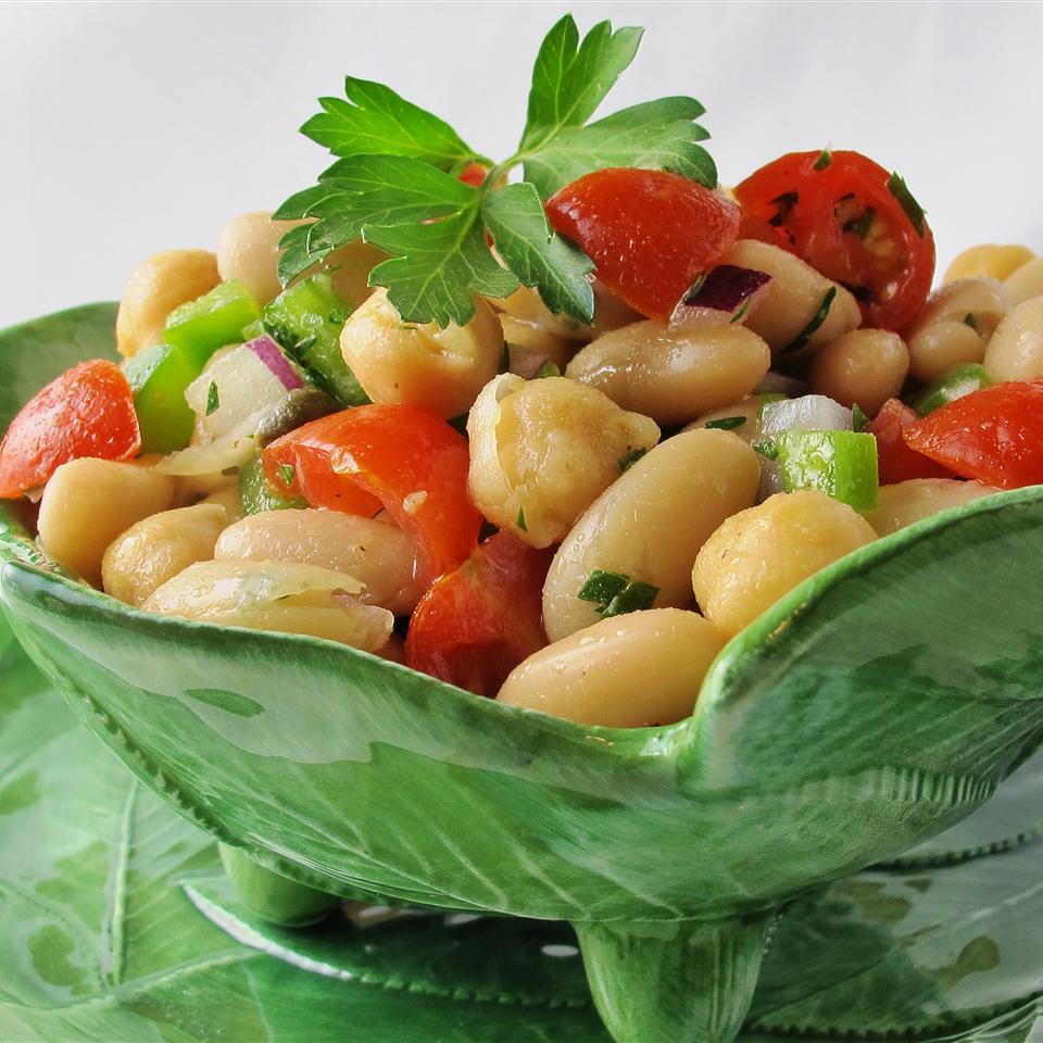 Mediterranean Bean Salad Recipe Allrecipes