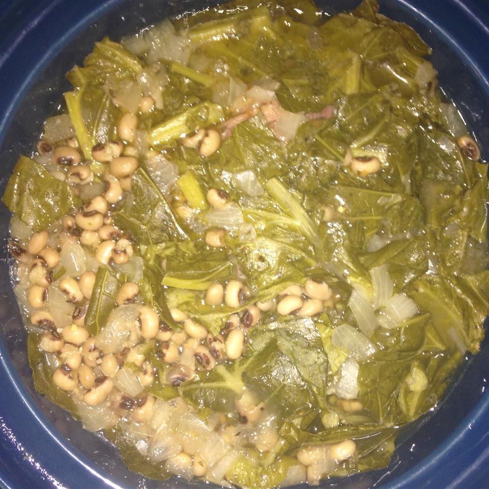 Hoppin' John With Greens - Slow Cooker Recipe image
