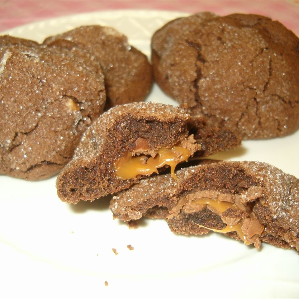 Caramel Chocolate Cookies image
