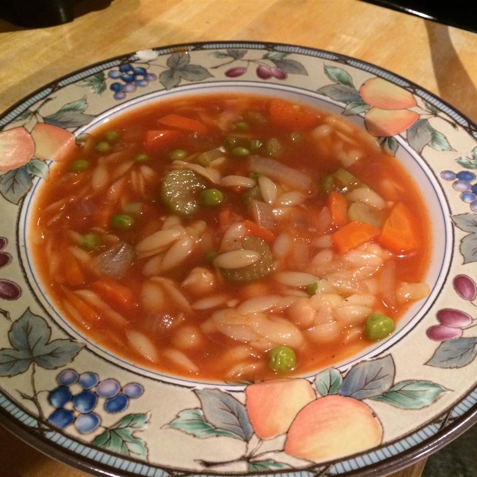 Tomato Orzo Soup image