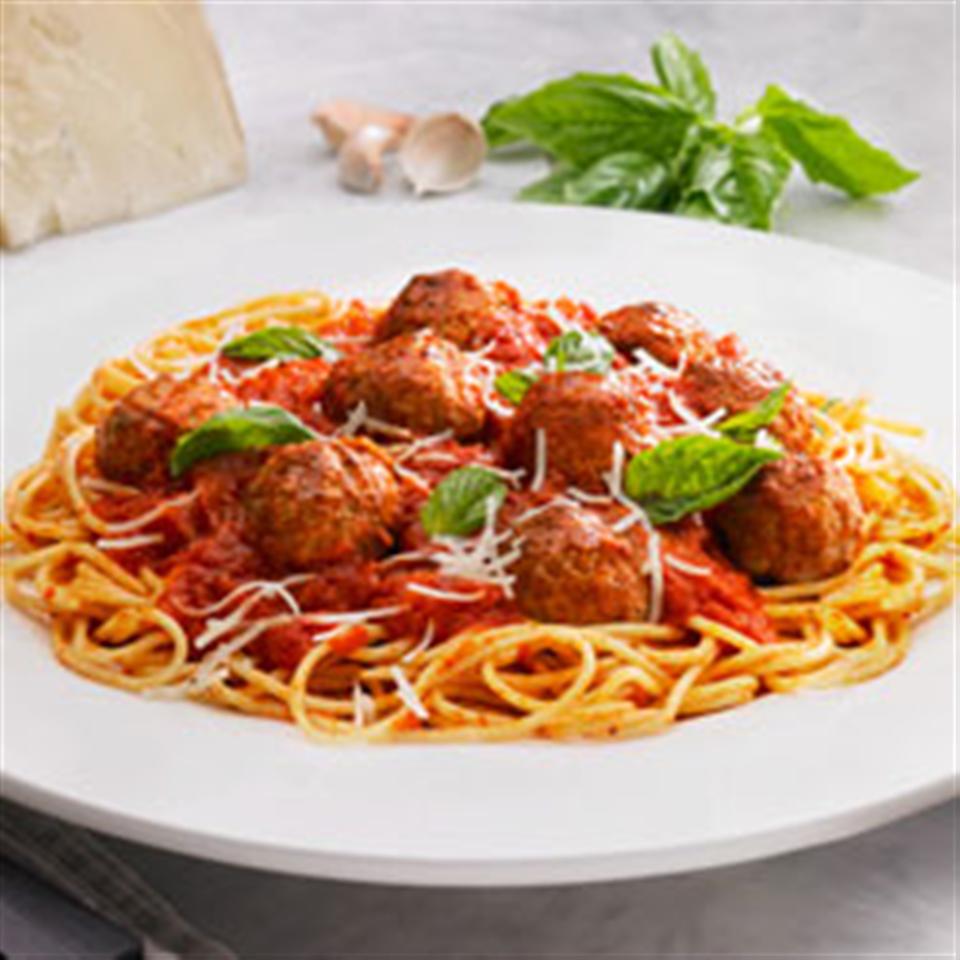 Johnsonville Classic Meatballs and Spaghetti image