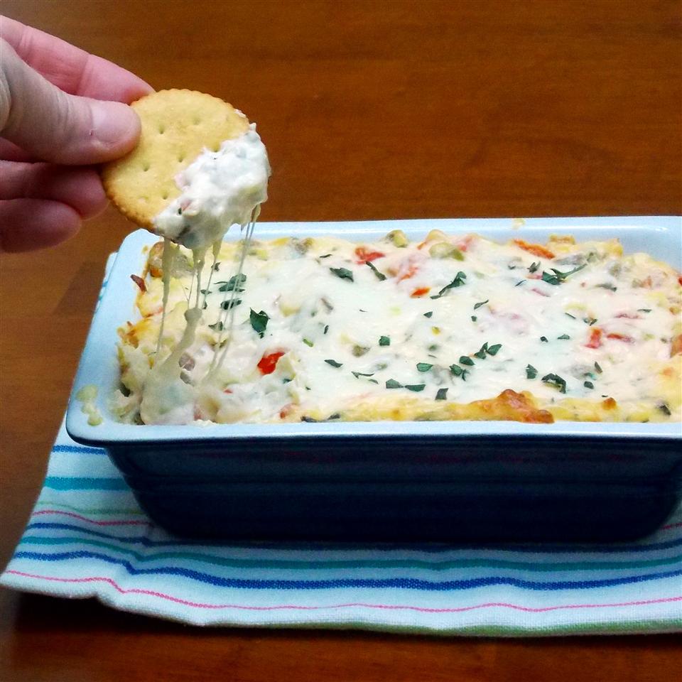 RITZ White Pizza Meatball Dip, created by Lombardi's Pizza_image