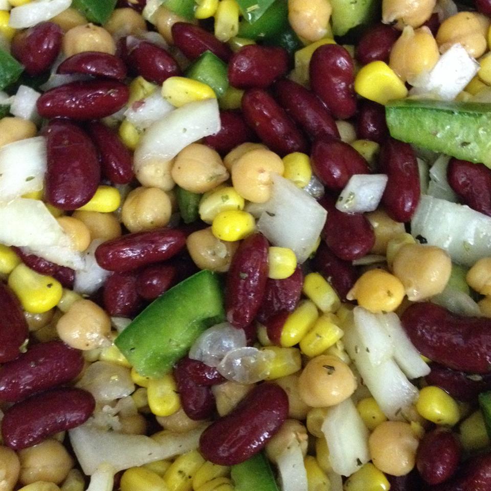 Three Bean Salad with Corn Recipe Allrecipes
