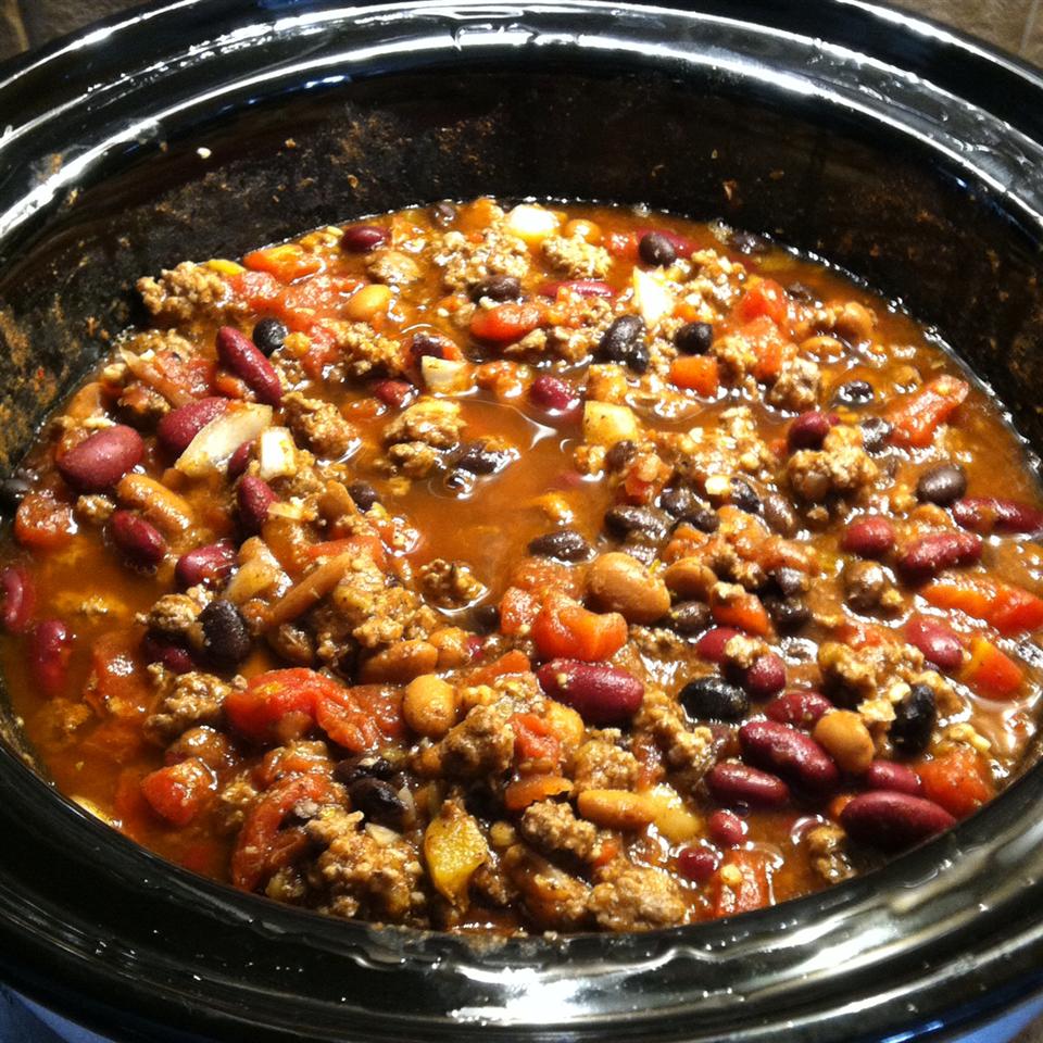 Slow Cooker 3-Bean Chili image