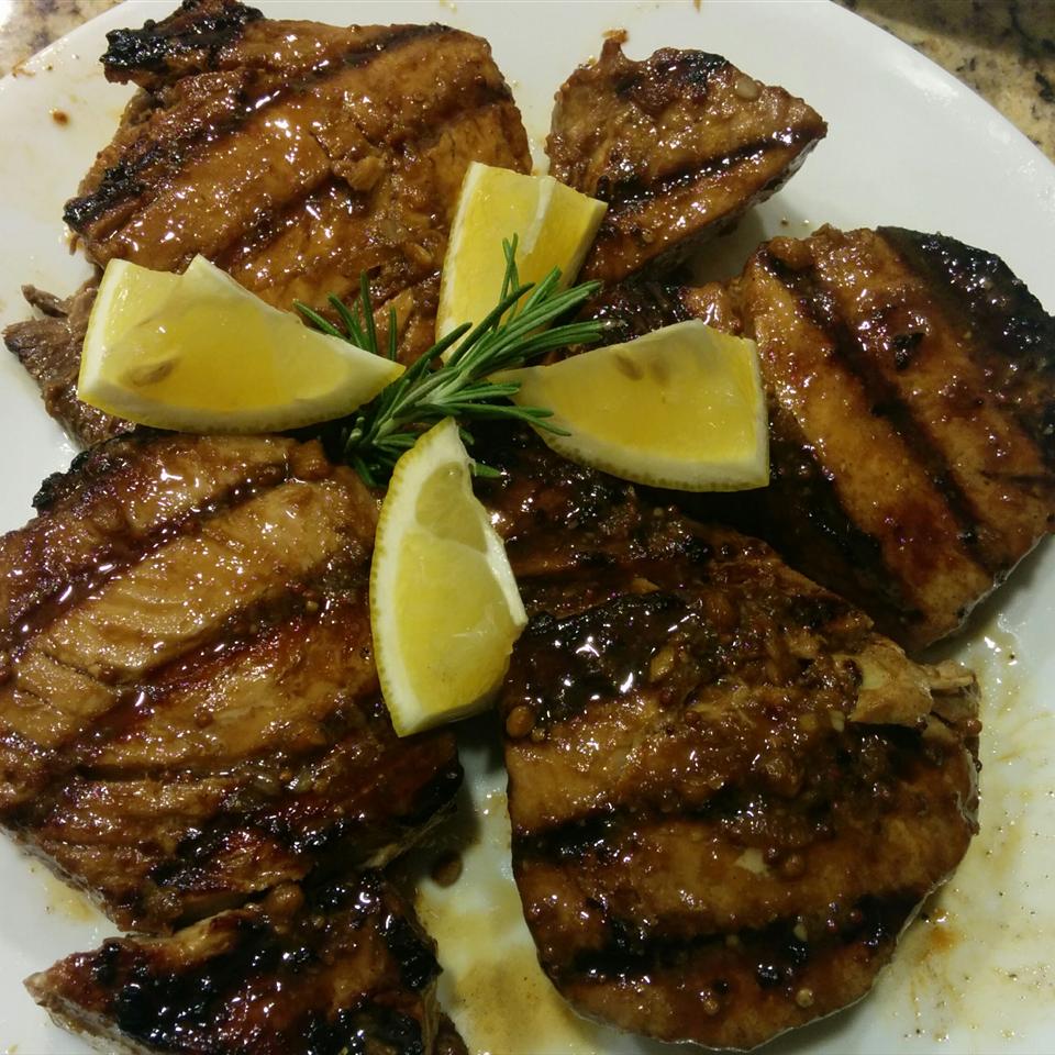 Grilled Yellowfin Tuna with Marinade_image