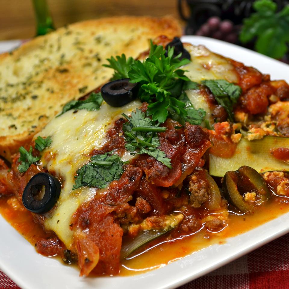 Zucchini Lasagna With Beef And Sausage Recipe Allrecipes