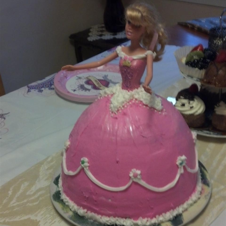 trending barbie cake