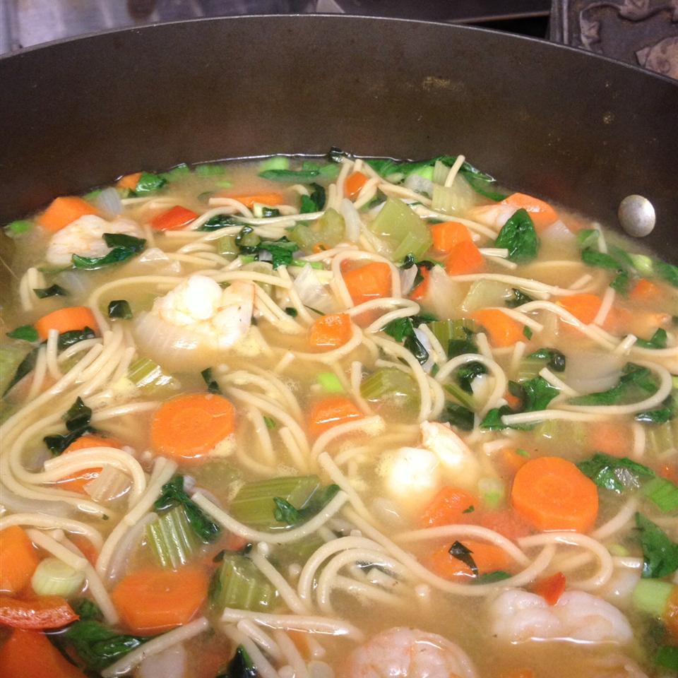 Asian-Style Chicken Noodle Soup image
