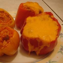 Chorizo Stuffed Bell Peppers Recipe | Allrecipes