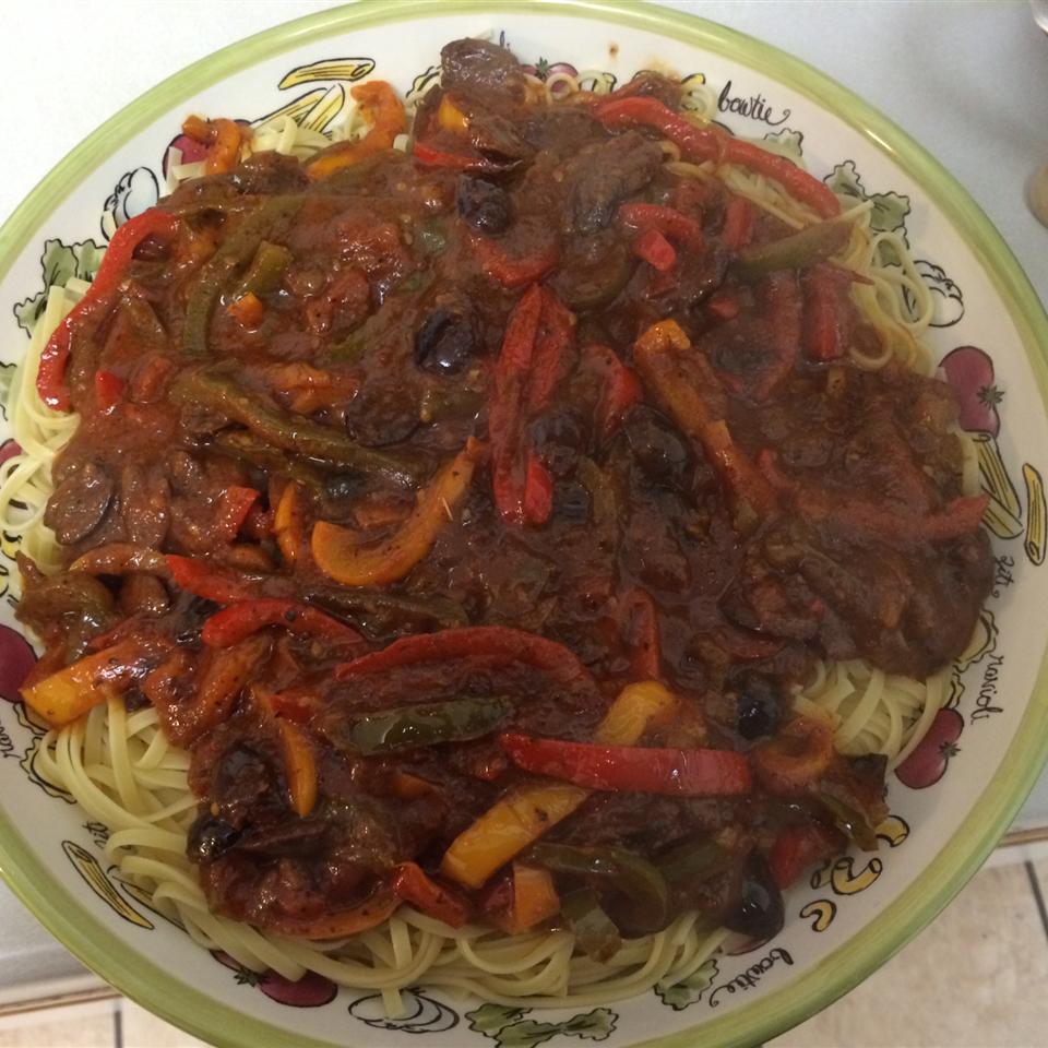 Pepper and Olive Pasta Sauce Recipe Allrecipes