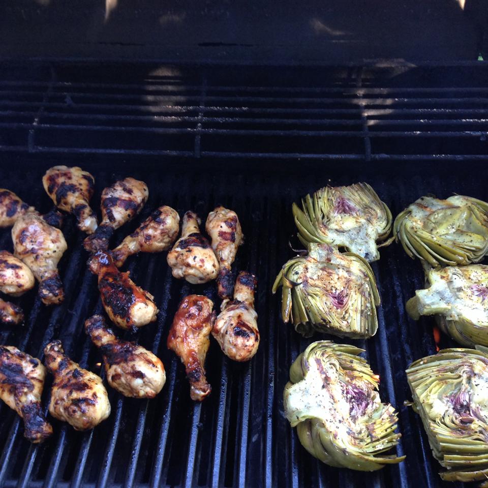 Grilled Garlic Artichokes Allrecipes