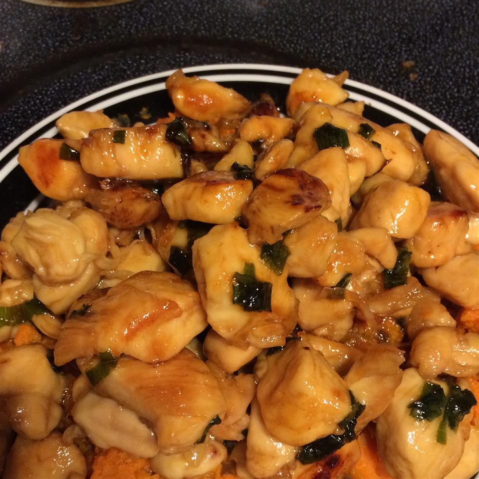 Maple Glazed Chicken with Sweet Potatoes Recipe