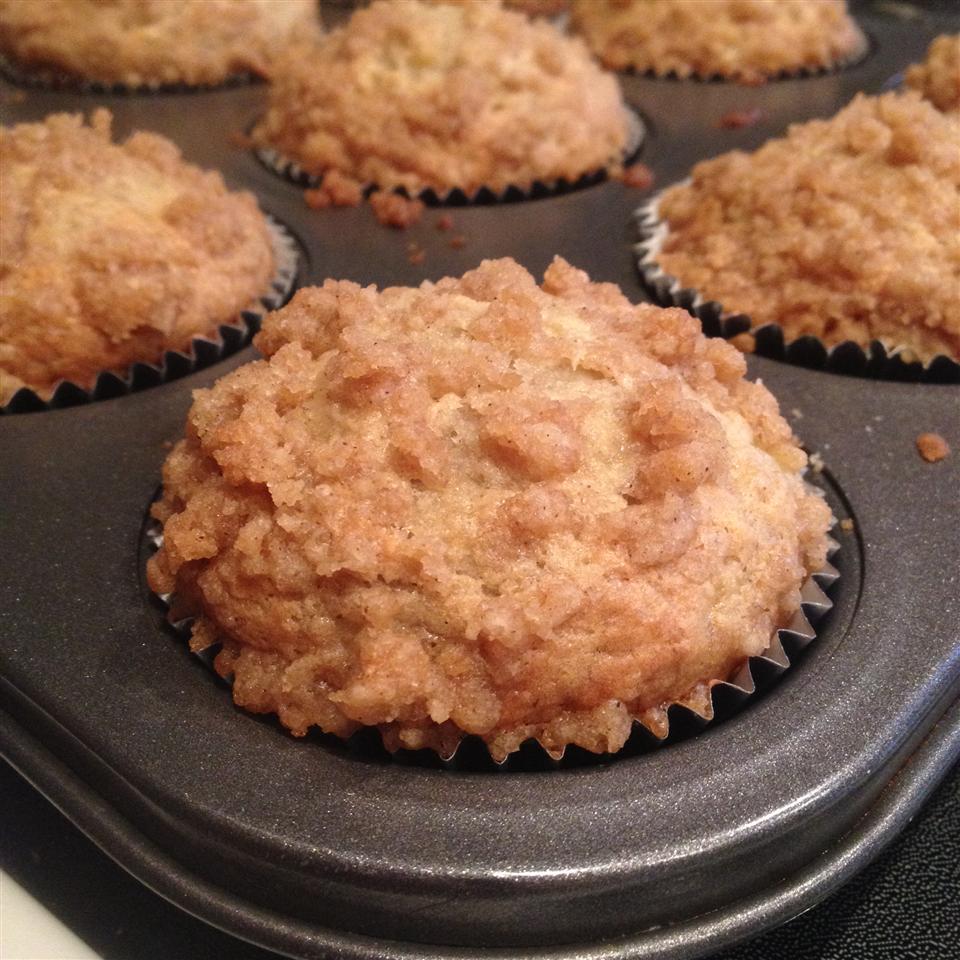 Healthier Banana Crumb Muffins_image