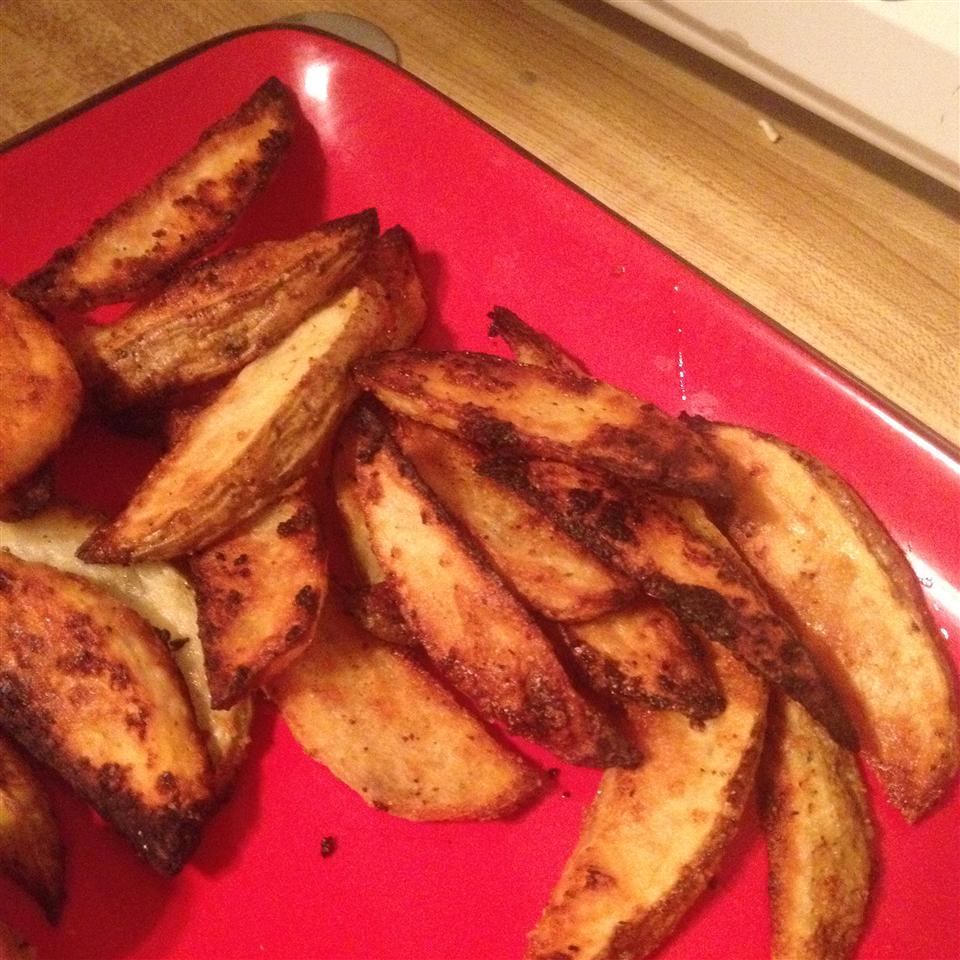 Seasoned Baked Potato Wedges Recipe Allrecipes