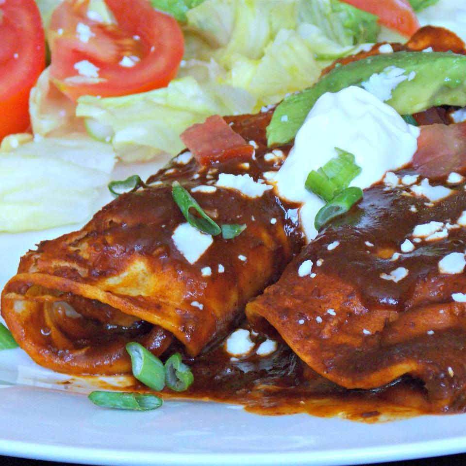 Refried Bean and Cheese Enchiladas_image