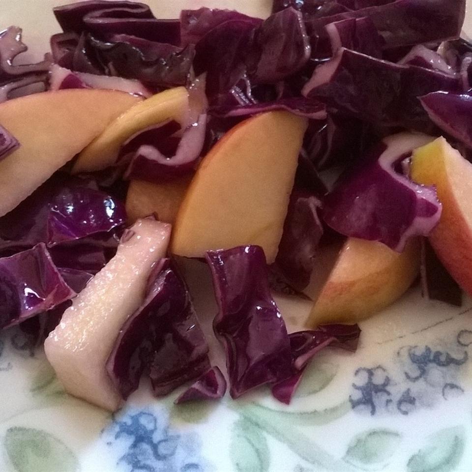 Red Cabbage and Apple Salad image
