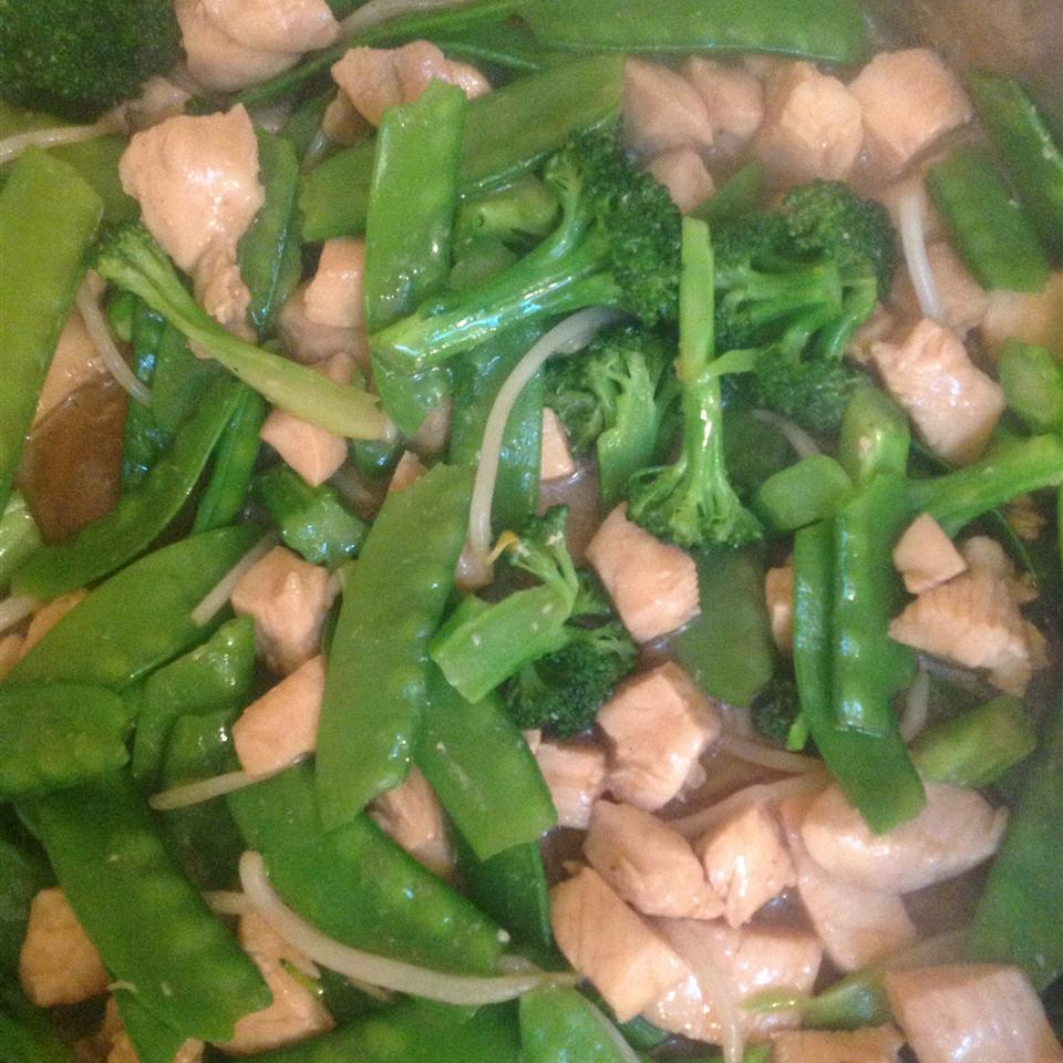 Chicken and Chinese Vegetable Stir-Fry image