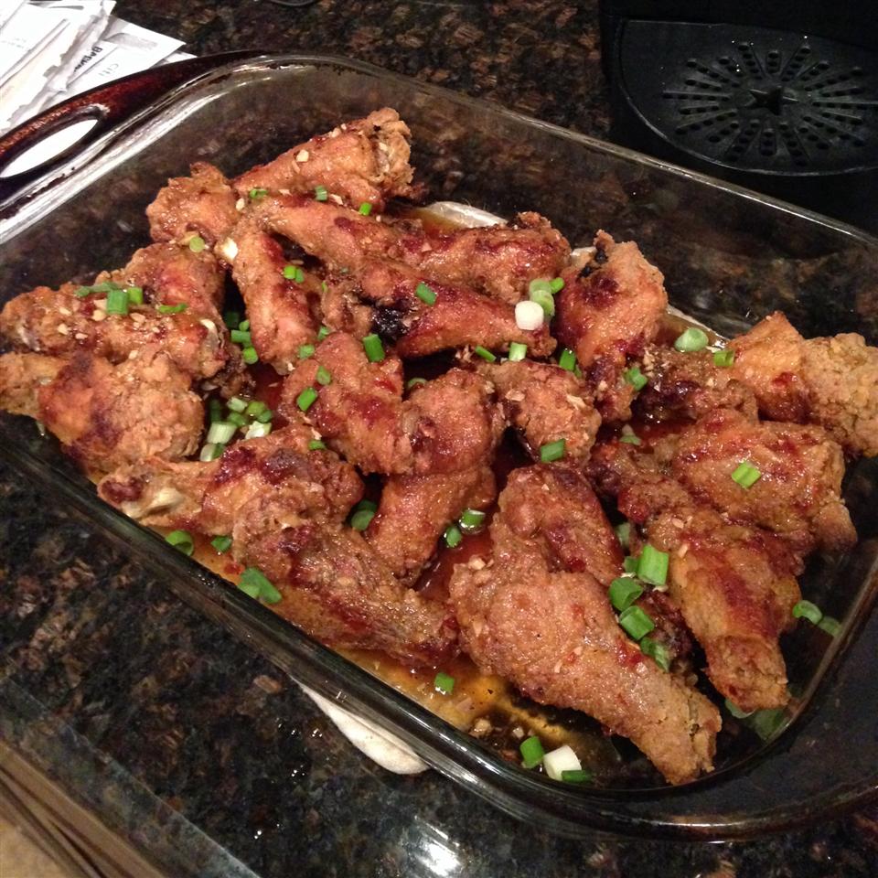 GarlicGinger Chicken Wings Recipe Allrecipes