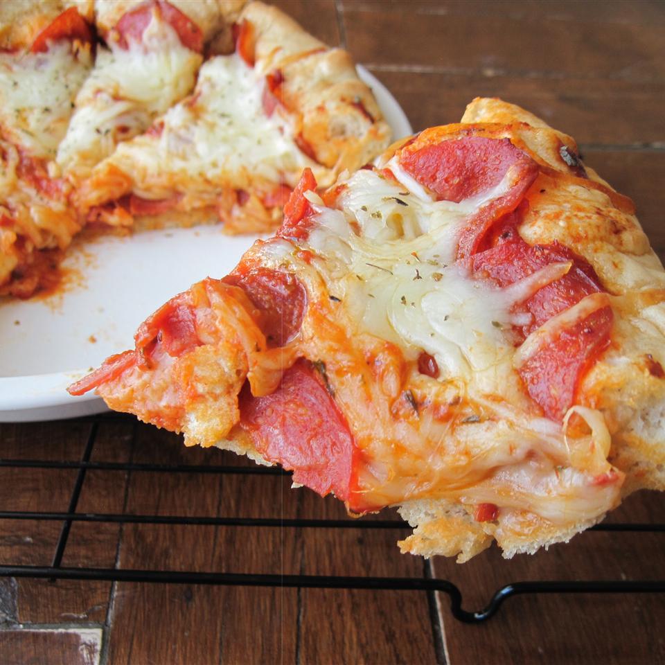 1-Dish Pepperoni Cheese Pizza Bake image