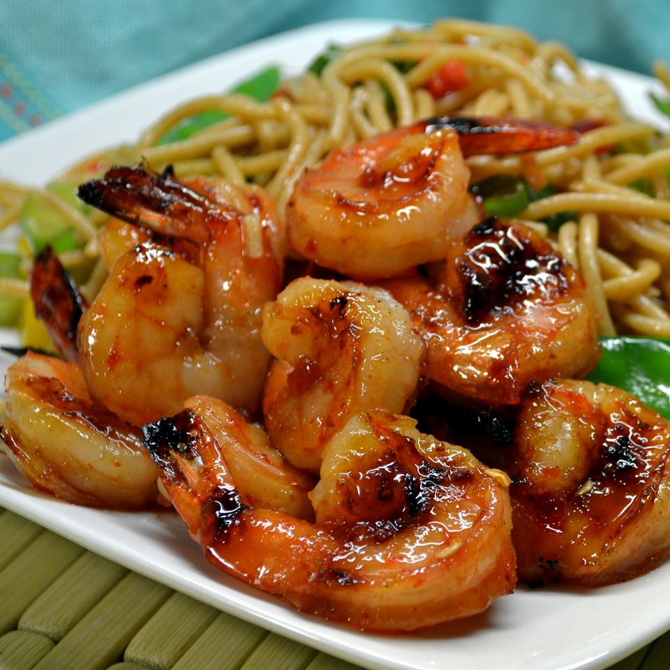 Sweet and Spicy Grilled Shrimp_image