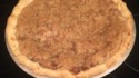 fresh apple crumb pie