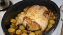 roast duck with apple stuffing