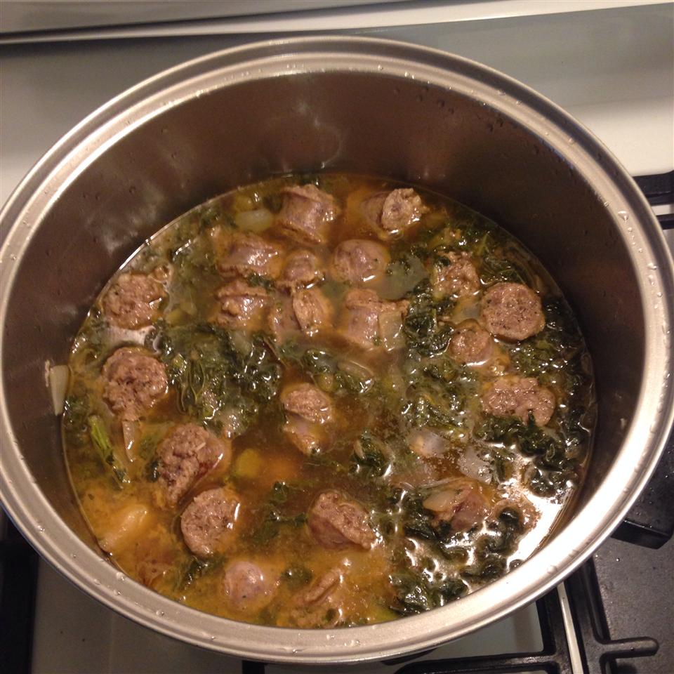 North German Gruenkohl (Kale) and Sausage Recipe Allrecipes