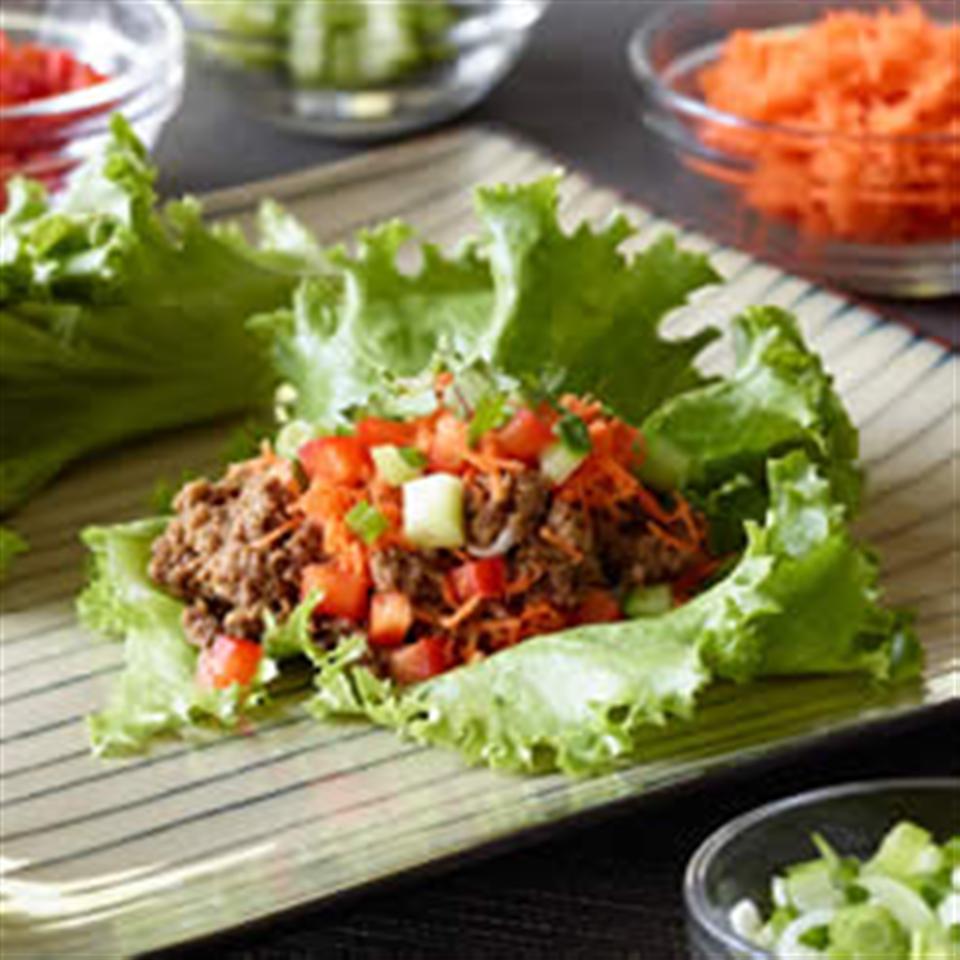 Vegan Asian Lettuce Wraps image