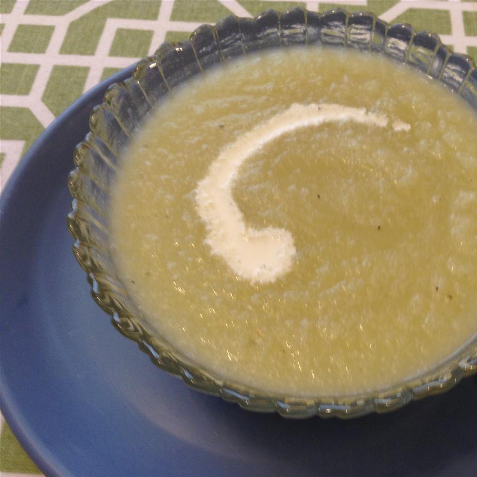 Cold Cucumber Cream Soup_image