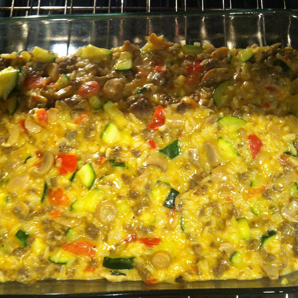 Cheesy Sausage Zucchini Casserole Recipe Allrecipes