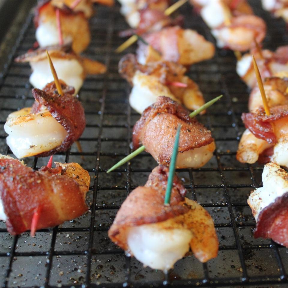 Bacon Wrapped Barbeque Shrimp image