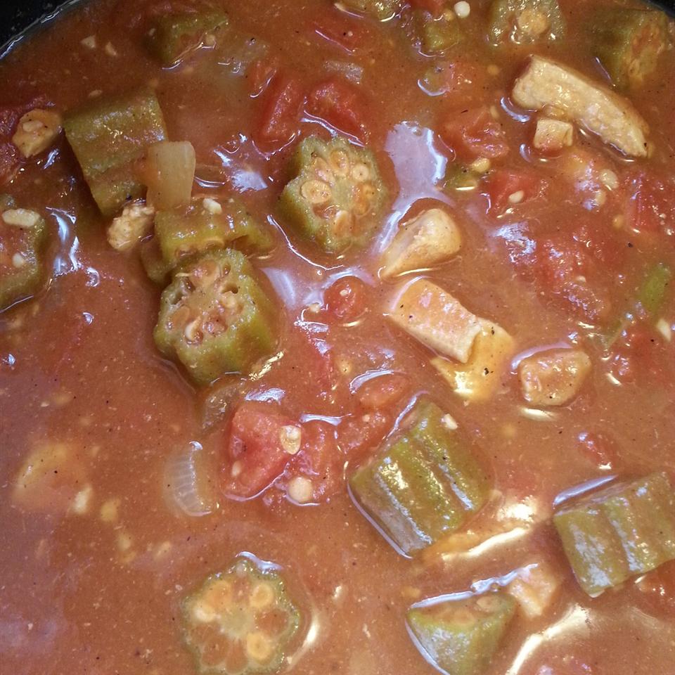 southern stew made with okra