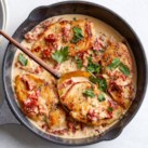 Chicken Cutlets with Sun-Dried Tomato Cream Sauce