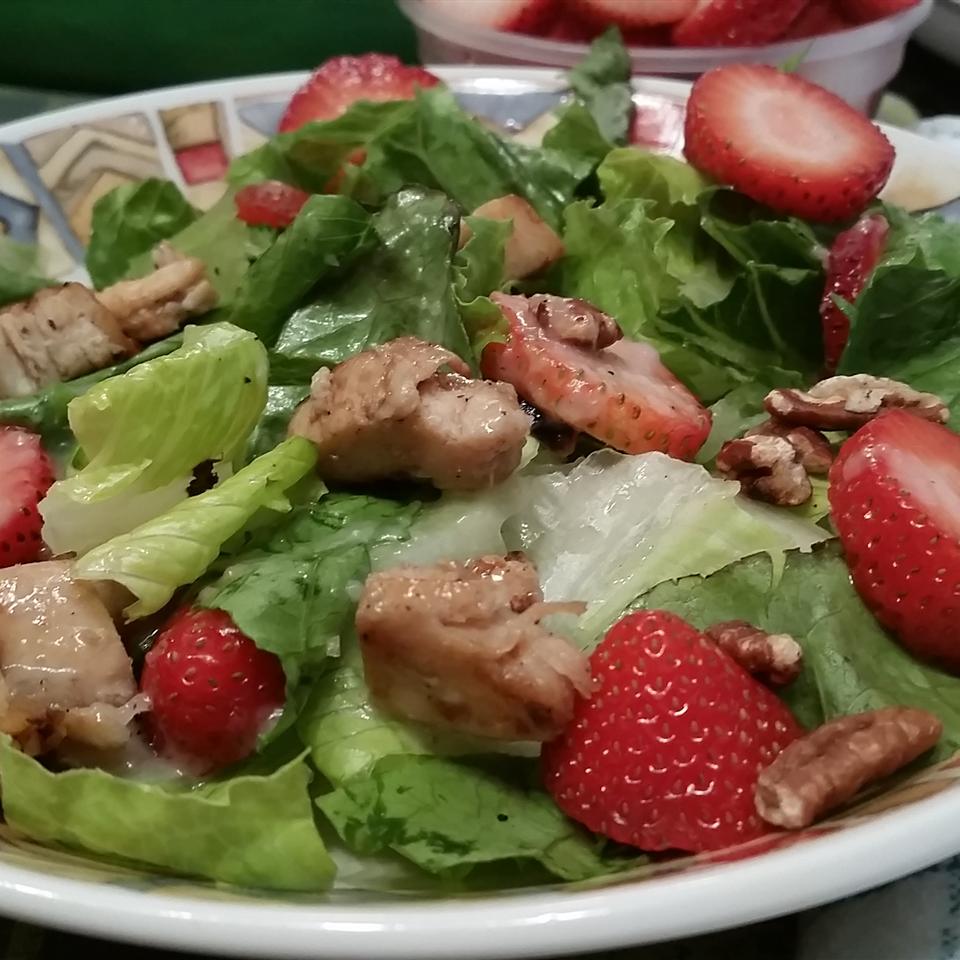 Grilled Chicken Salad with Seasonal Fruit Recipe Allrecipes