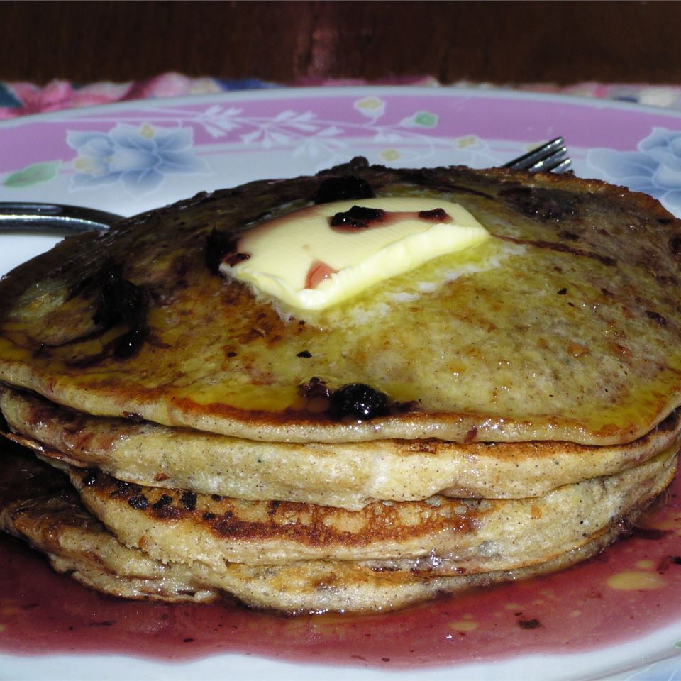 Blueberry Cornmeal Pancakes Recipe Allrecipes