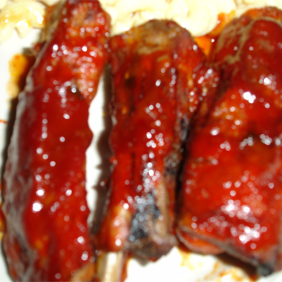 Plum Glazed Pork Ribs Recipe Allrecipes