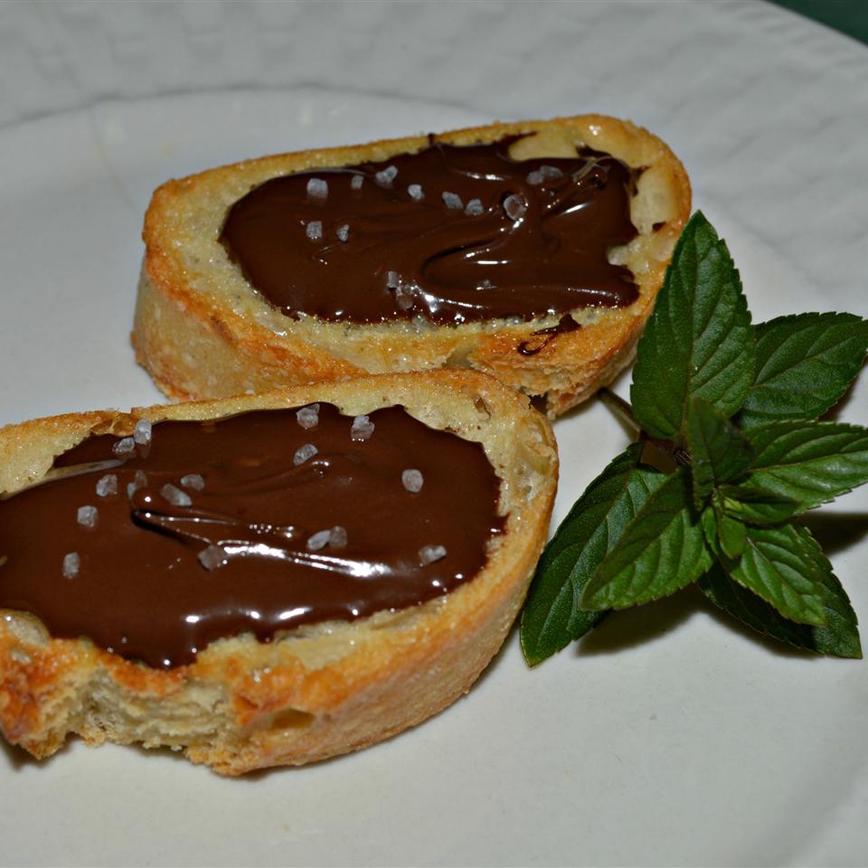 Chocolate Sea Salt Crostini image