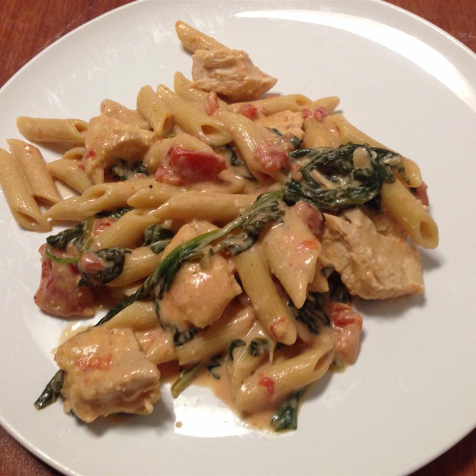 Penne Rosa with Parmesan Crusted Chicken image