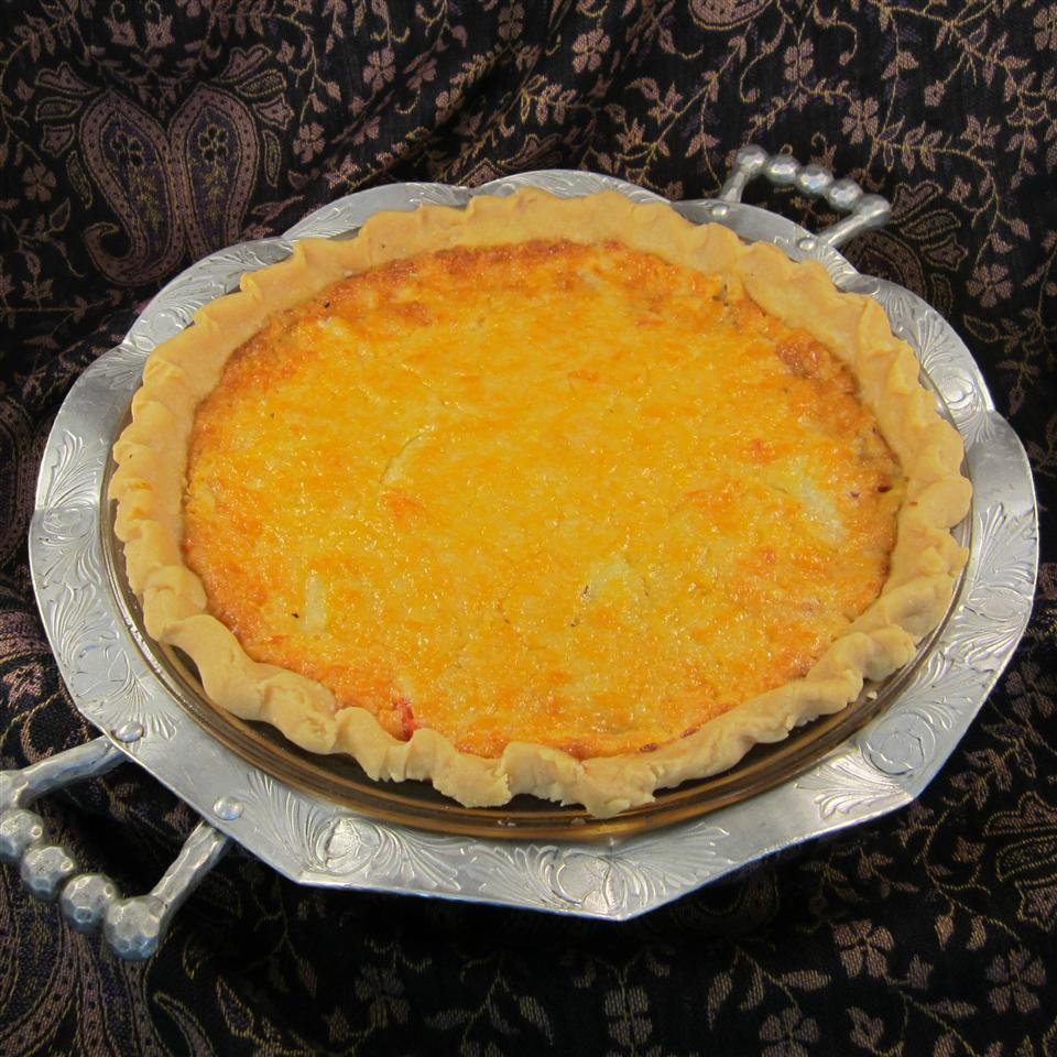 Cheddar-Tomato Pie image